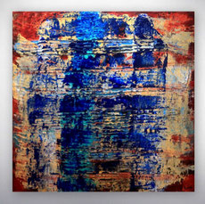 Struktur Gemälde, abstrakte Kunst, Originalkunst, handgemalt, moderne Gemälde, großformatige Bilder, Originale, Unikate, gespachtelte, Strukturen, hochwertige Malerei, XXL, Großformat, figurative Malerei, Schiff, U-Boot, .