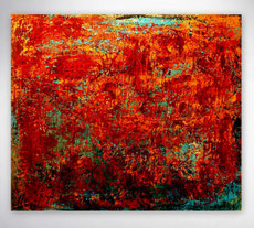 Abstrakte Malerei, Strukturbild, quadratisch, moderne Kunst, abstrakte Gemälde, Gesichter, Moderne Malerei, Acryl, gespachtelt, Strukturen, Acrylbilder, 