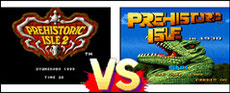 Prehistoric Isle 2 VS Prehistoric Isle