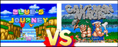 Blue's Journey VS Caveman Ninja