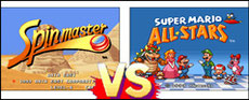 Spinmaster VS Super Mario All Stars
