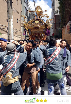 OL虹子さん：神田祭