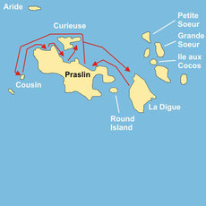 Segelkreuzfahrt auf den Seychellen ab/bis Praslin