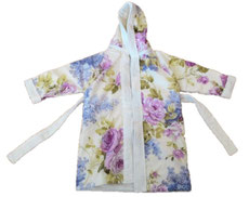 BATHROBE, 100% COTTON MADE IN ITALY
