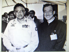 Teo Ah Khing mit General Pervez Musharraf.   