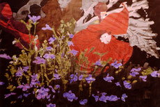 Mixed media on Ingrès paper with gouache and colored pencil (1986)