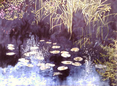 Mixed media on Ingrès paper with gouache and colored pencil (1986)