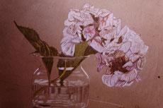 Still life on Ingrès paper with Polychromes pencil (1986)