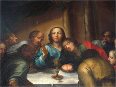 Giovanni garigliano, Ultima cena, metà XVIII secolo(foto S. Farinella©)