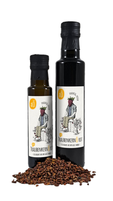 Bio Traubenkernöl regional Niederösterreich Waldviertel Weinviertel biologisch kaltgepresst Traubenkernöl