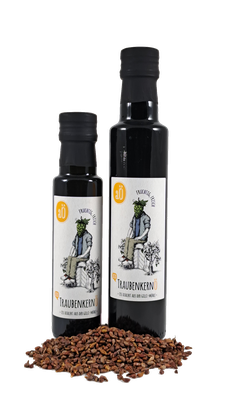  Bio Traubenkernöl regional Niederösterreich Waldviertel Weinviertel biologisch kaltgepresst Traubenkernöl