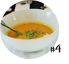 Bild: Kürbis Creme Suppe mit Orangensaft, einfaches und schnelles Rezept mit Kürbis, gefunden auf Partystories.de