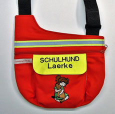 Gassitasche, Schulhund,Therapiebegleithund, Halstuch