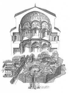 OmoGirando il Battistero di San Giovanni alle Fonti