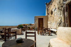 courtyard of the La Ponta castle