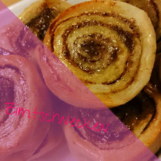 Zimtschnecken, backen, süße Teile,