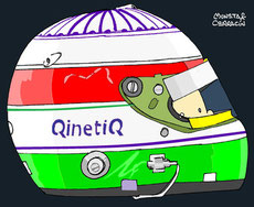 Narain Karthikeyan by Muneta & Cerracín