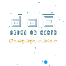 Logo of the band "Drums On Earth" with catchword "trance dance"