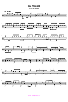 Drumsolo Icebreaker