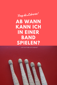 Wann kann ich Schlagzeug oder Cajon in einer Band spielen?