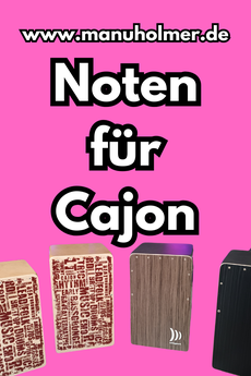 Cajon Noten PDF kostenlos