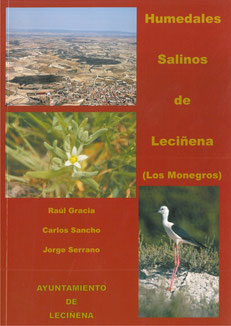 Portada libro "Humedales salinos de Leciñena, (Los Monegros)"