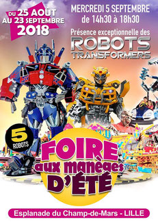 costume transformers , mascotte transformers , show transformers , robot transformers , animation transformers france