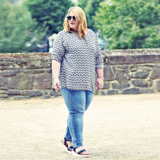 Plus Size Bloggerin , Mypepita , Mode in großen Größen