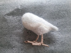 羊毛フェルトスズメの作り方