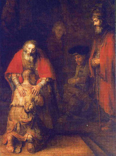 Rembrandt : Le retour du fils prodigue