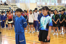 第６８回東毛地区中学校競技大会・卓球