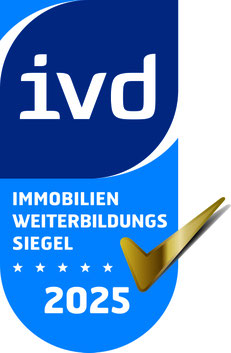 Das Immobilienweiterbildungssiegel für das Jahr 2025 des Verbandes IVD 