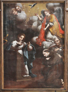 Zuani - Eglise Sainte-Marie - L'Annonciation - (Francesco Carli peintre toscan établi en Corse - 1735-1821)