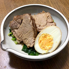 豚モモ肉の煮豚