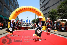 人形のまち岩槻 朝顔市