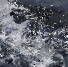 水3 WATER 3 40X40CM 布面油画  OIL ON CANVAS 2018