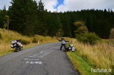 Neuseeland - Motorrad - Reise - Erdbeben - Umfaller