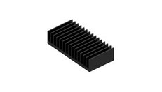 SK686 | W=76mm, H=16.8mm | 押出成形ヒートシンク | Fischer Elektronik