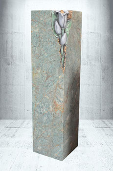 Grabstein mit Calla