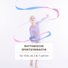 Kind ab 3 und ab 7 Jahren tanzt Rhythmische Sportgymnastik im Dance Inn Hattingen an der Ruhr.