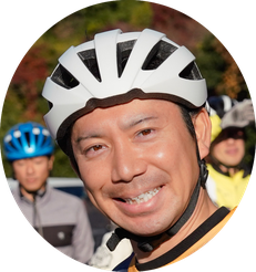 自転車大好きお兄さん 今田イマオさん(初参戦)