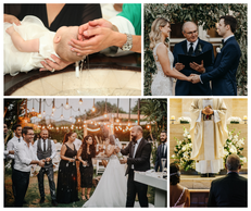 Hochzeittrauung,Hochzeitspaar,Taufe