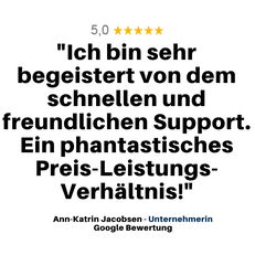 Google Bewertung Loesungsbox und Softwarepunks