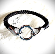 Armbänder aus Pferdehaar eckig / quadratisch geflochten