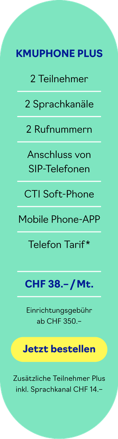 KMUPHONE PLUS für KMU