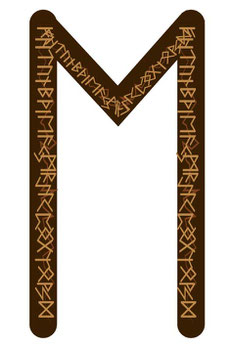 Odin, Götter, Runen, Futhark, Älteres Futhark, schnitzen, nordische Mythologie, Runenalphabet, Germanen, geschnitzt, Aett, Aettir, Bedeutung, Symbolik, Wikinger, Tiwaz, Berkanan, Ehwaz, Mannaz, Laguz, Ingwaz, Othala, Dagaz,
