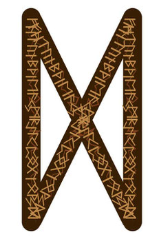 Odin, Götter, Runen, Futhark, Älteres Futhark, schnitzen, nordische Mythologie, Runenalphabet, Germanen, geschnitzt, Aett, Aettir, Bedeutung, Symbolik, Wikinger, Tiwaz, Berkanan, Ehwaz, Mannaz, Laguz, Ingwaz, Othala, Dagaz,