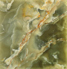 Green onyx slab