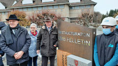 1% artistique, Felletin, école régionale du patrimoine nouvelle aquitaine