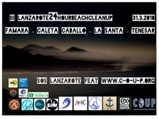 COUP 24 HOUR Beachcleanup, #lanzarote24hourbeachcleanup